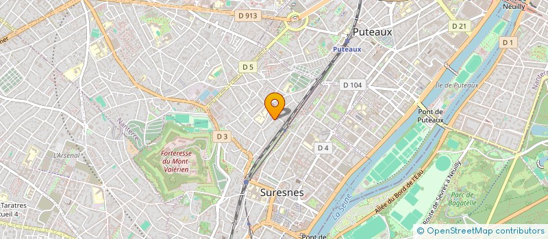 localisation de l'entreprise SOC CHARLOTTE DE MONSAC à SURESNES