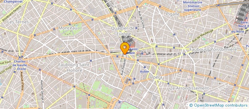 localisation de l'entreprise SOC CHARRING CROSS SOCIETY  PARIS