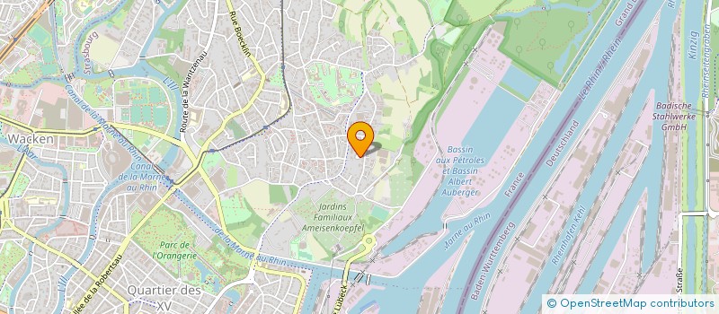 localisation de l'entreprise SOC CHASSE BOUXWILLER ET ENVIRONS à STRASBOURG