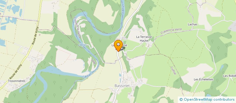 localisation de l'entreprise SOC CHASSE D ENTENTE COMMUNALE  CREVANT-LAVEINE