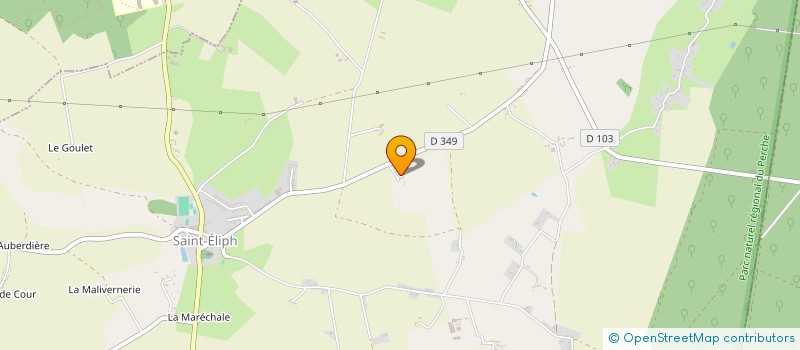 localisation de l'entreprise SOC CHASSE DE LA BELLE ARRIVEE à SAINT-DENIS-DES-PUITS