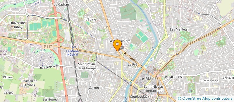 localisation de l'entreprise SOC CHASSE DE LA FAIGNE à LE MANS