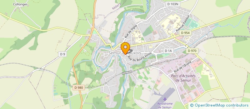 localisation de l'entreprise SOC CHASSE LA ST HUBERT SEMUR à SEMUR-EN-AUXOIS