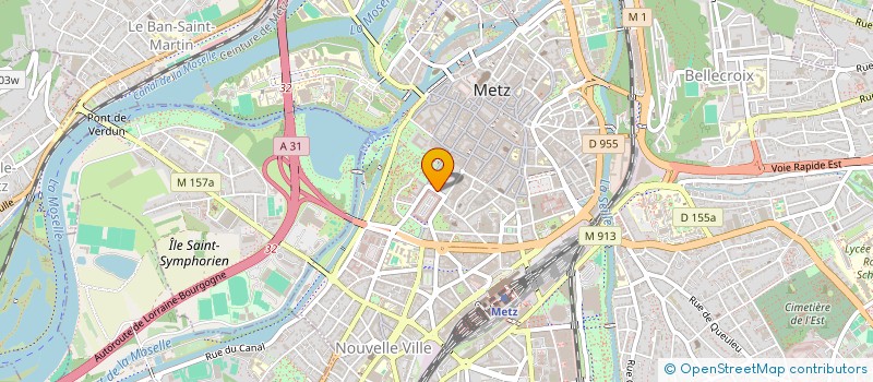 localisation de l'entreprise SOC CHASSE MILI DE LA PLACE DE METZ  METZ