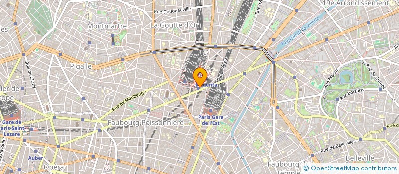 localisation de l'entreprise SOC CHATEAU ROUGE  PARIS