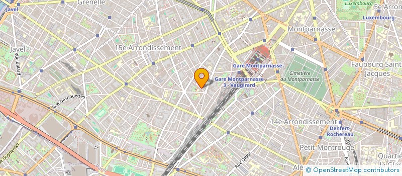 localisation de l'entreprise SOC CHAUDIERES C T L à PARIS