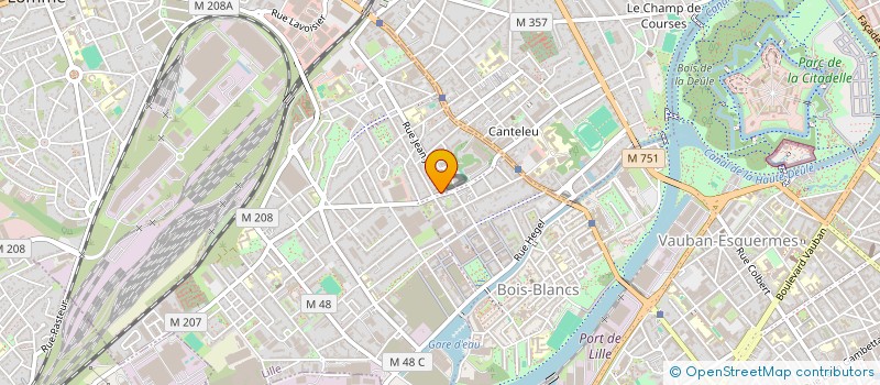 localisation de l'entreprise SOC CHAUDRONNERIE TOLERIE INDUSTRIELLE à LILLE