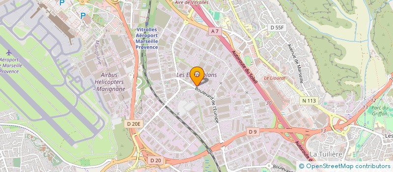 localisation de l'entreprise SOC CHAUDRONNERIE TUY INDUS MARSEILLAISE à VITROLLES