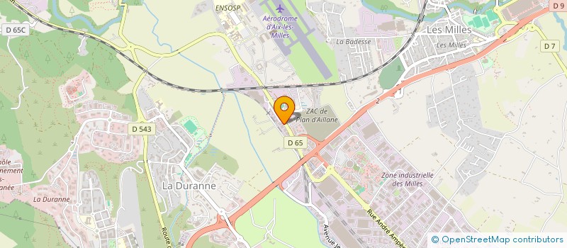 localisation de l'entreprise SOC CHAUF ET SERV MEDIT ETS JOLISSAINT à AIX-EN-PROVENCE