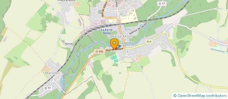 localisation de l'entreprise SOC CHAUFFAGE CLIMATISATION REGULATION  LA FERTE-MILON