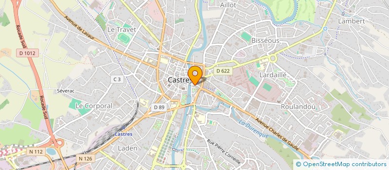 localisation de l'entreprise SOC CHELDINE à CASTRES