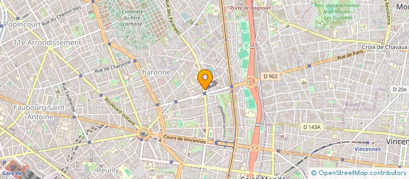 localisation de l'entreprise SOC CHEZ ANNEL  PARIS