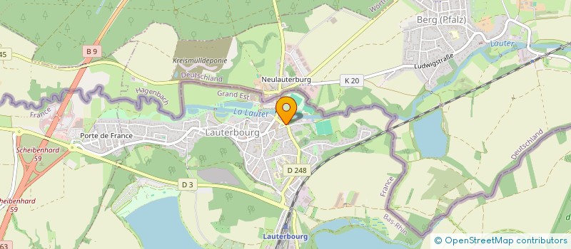 localisation de l'entreprise SOC CHIMIE ET ELECTROTECHN. ROTH SOCHIEL  LAUTERBOURG