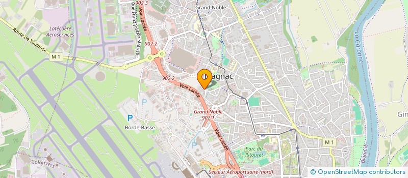 localisation de l'entreprise SOC CHIRURGIE DENTAIRE DOCTEUR MORIN LEMOINE à BLAGNAC