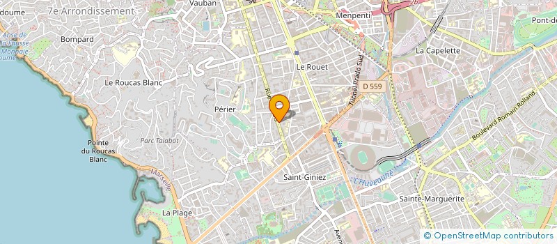 localisation de l'entreprise SOC CHIRURGIE ORTHOPEDIQUE ORTHO-MERMOZ  MARSEILLE
