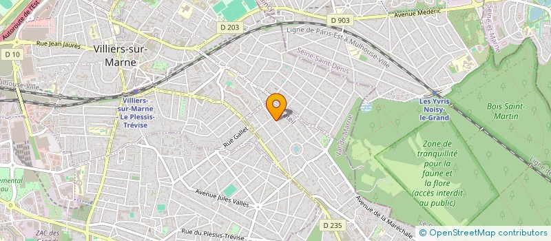 localisation de l'entreprise SOC CHOISNE à LE PLESSIS-TREVISE