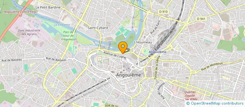 localisation de l'entreprise SOC CIALE ALIMENTAIRE DISTRIBU à ANGOULEME