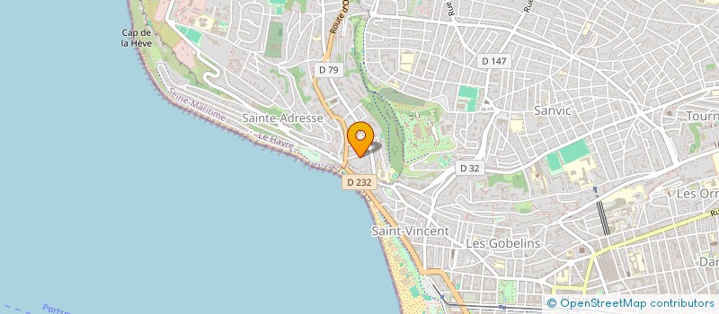 localisation de l'entreprise SOC CIDICA à SAINTE-ADRESSE