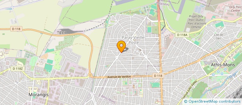 localisation de l'entreprise SOC CIE ETUDES REALISATION VIABILITE  PARAY-VIEILLE-POSTE