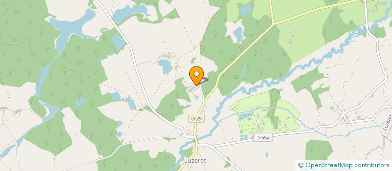 localisation de l'entreprise SOC CIV AGRI ET FORESTIERE DE LUZERET à LUZERET