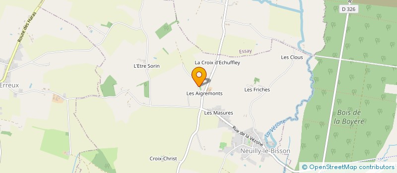 localisation de l'entreprise SOC CIV AGRIC RESUREAU ET FILS à VALFRAMBERT