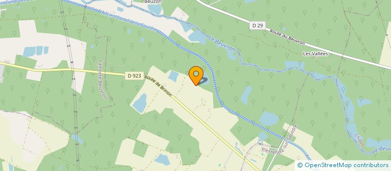 localisation de l'entreprise SOC CIV AGRICOLE DE LA  VOSSONNERIE  NOUAN-LE-FUZELIER