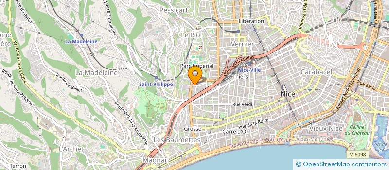 localisation de l'entreprise SOC CIV BRUYERE FLEURIE à CAGNES-SUR-MER