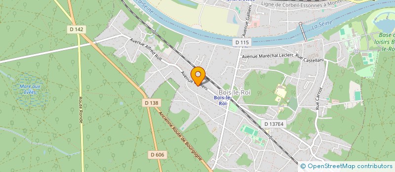 localisation de l'entreprise SOC CIV CONST VENTE CHARTRETTE  CHARTRETTES