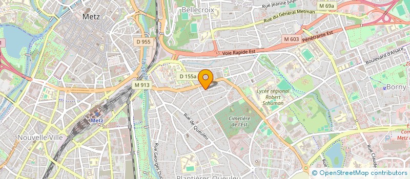 localisation de l'entreprise SOC CIV COP CONST VERLAINE à METZ