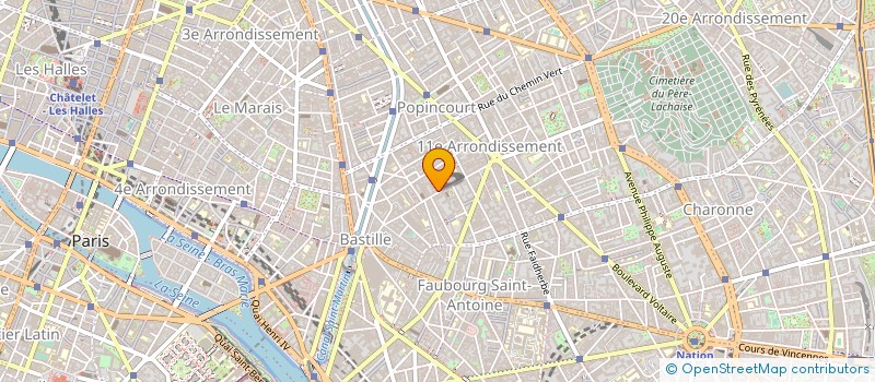 localisation de l'entreprise SOC CIV EXPLOIT DROIT OEUVRE WIFREDO LAM à PARIS