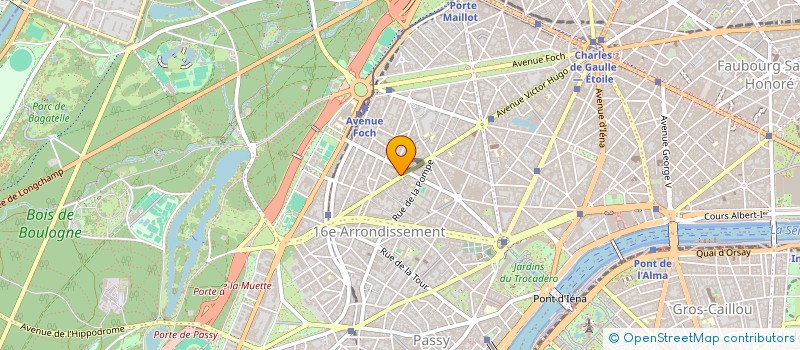 localisation de l'entreprise SOC CIV GESTION DU PATRIMONE  PARIS