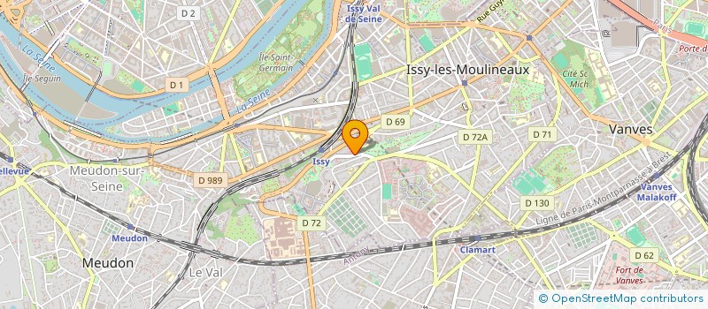 localisation de l'entreprise SOC CIV IMMO NAZELIE à ISSY-LES-MOULINEAUX