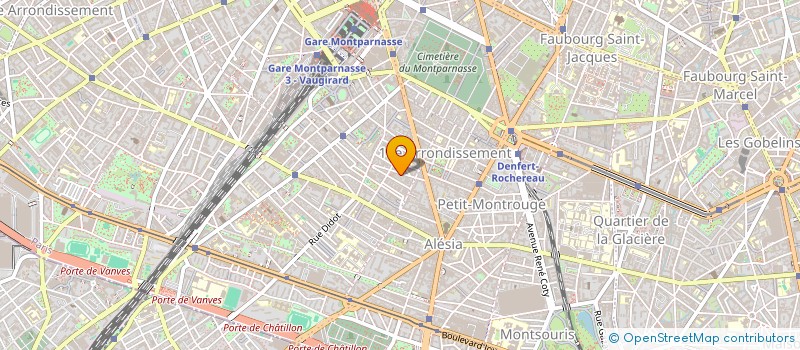 localisation de l'entreprise SOC CIV MYRTO  PARIS