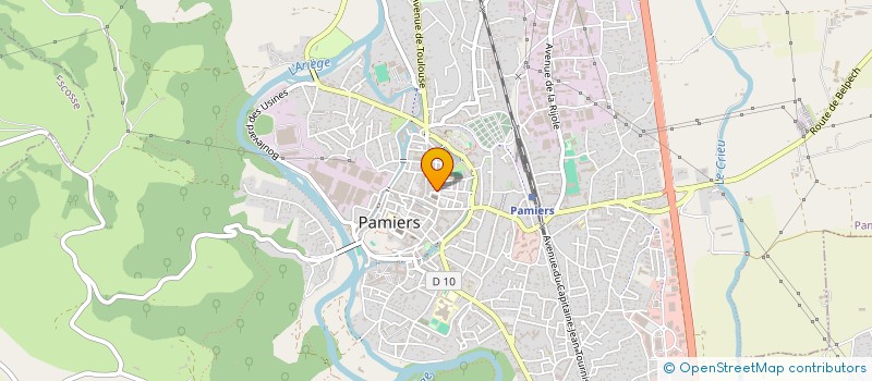 localisation de l'entreprise SOC CIV P C F 09 à PAMIERS