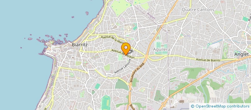 localisation de l'entreprise SOC CIV PARTIC LE MOURA à BIARRITZ