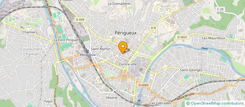 localisation de l'entreprise SOC CIV PARTICULIERE DU 27 RUE DES DAMES à PERIGUEUX