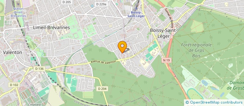 localisation de l'entreprise SOC CIV PARTICULIERE JEAN MIFABIER à LIMEIL-BREVANNES