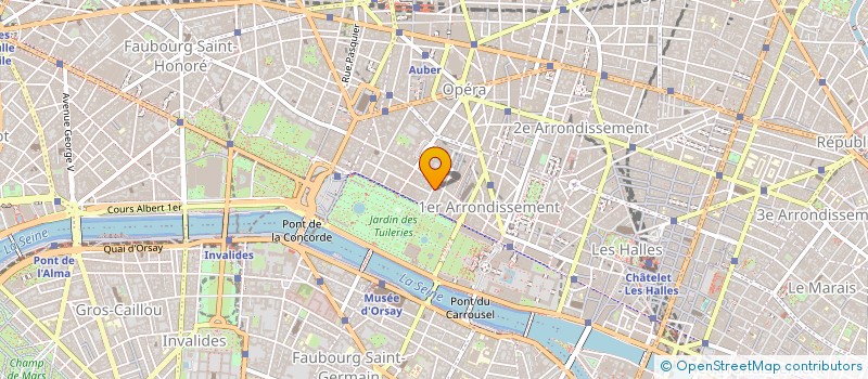 localisation de l'entreprise SOC CIV R.F.D à PARIS