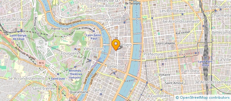 localisation de l'entreprise SOC CIV R-M MOREAU J AURIBAULT M ETERNO  LYON