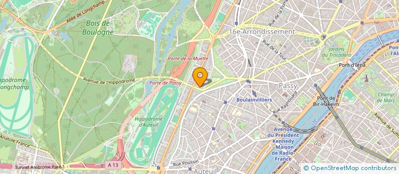 localisation de l'entreprise SOC CIV SAINT ROMAIN  PARIS