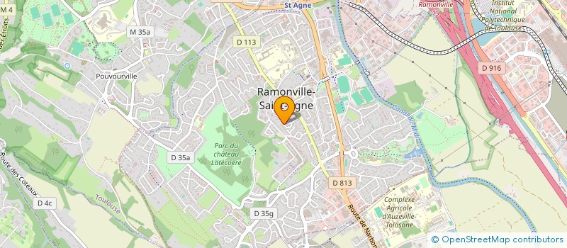 localisation de l'entreprise SOC CIVIL ASSOCIES POUR LOISIRS PYRENEEN à RAMONVILLE-SAINT-AGNE