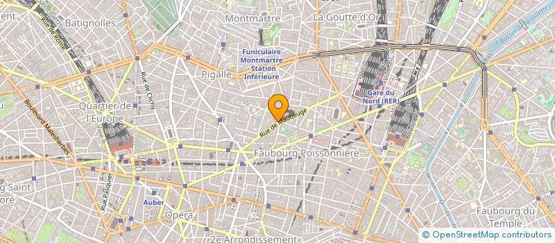 localisation de l'entreprise SOC CIVIL COOPE 25 RUE DES FEDERES à PARIS