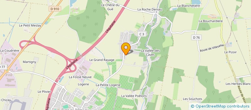 localisation de l'entreprise SOC CIVIL DIFFUS REPROD OEUVRE GRAPHIQUE à PARCAY-MESLAY