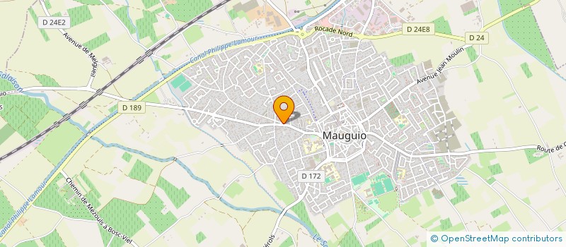 localisation de l'entreprise SOC CIVIL EXPL AGRIC FAMIL BAS  MAUGUIO