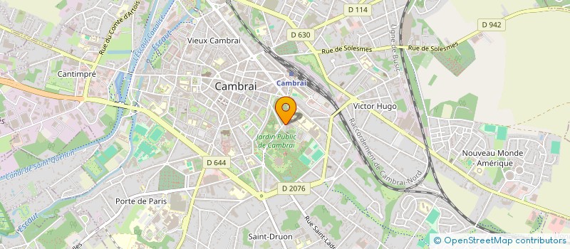 localisation de l'entreprise SOC CIVIL PARTICULIER LAURANE PATRIMOINE à CAMBRAI