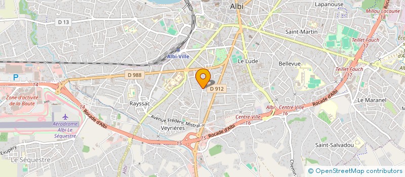 localisation de l'entreprise SOC CIVIL PARTICULIER LES BOUGAINVILLIER à ALBI