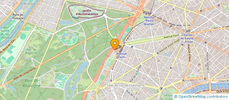 localisation de l'entreprise SOC CIVILE 130 AV VICTOR HUGO à PARIS