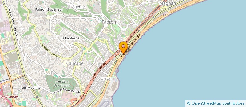 localisation de l'entreprise SOC CIVILE 259 PROMENADE DES ANGLAIS à NICE
