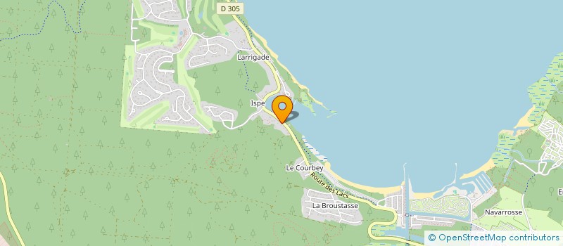 localisation de l'entreprise SOC CIVILE 2JG  BISCARROSSE