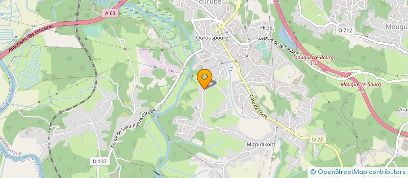 localisation de l'entreprise SOC CIVILE 3C2S  SAINT PIERRE D'IRUBE